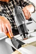 Термопистолет GRAPHITE 59G522, мощность 2000 Вт, 3 режима, с насадками - изображение 3