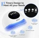 УФ-лампа для ногтей JODSONE - профессиональная UV/LED лампа с датчиком движения и 4 таймерами, белая - изображение 5
