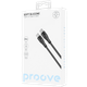 Кабель Proove Soft Silicone Type-C to Type-C 60W (1m) чорний - зображення 2