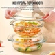 Набір скляних каструль A-PLUS 3 шт. (1092) Круглих - зображення 7