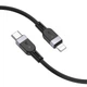 Дата кабель Hoco X109 Energy silicone Type-C to Lightning (2m) Black - изображение 4