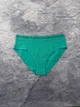 Бавовняні трусики бріфи Thirdlove Everyday Cotton Mid-Rise Brief - Розмір: S - Зелений - зображення 1