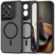 Чехол Tech-Protect MagMat для Motorola Moto G67 / G77 Matte Black with MagSafe (5906302323272) - изображение 1