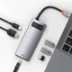 USB-хаб Baseus Metal Gleam Multifunctional 6-in-1 (CAHUB-CW0G) - изображение 10