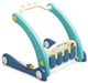 Chodzik-pchacz 2w1 Toyz z mata muzyczna Niebieski (17260) (5908310393810) - obraz 1