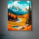 Картина за номерами "Осінь в горах" ArtCraft 40*50 см 11043-AC - изображение 2