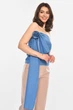 Топ жіночий однотонний синього кольору Fashion розмір 44 (213671) - зображення 2