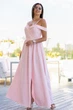 Платье женское пудрового цвета Fashion размер 50-52 (213723) - изображение 2