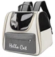 Рюкзак-переноска для кошек и собак 37х24х32 CosmoPet CP-65 Gray - изображение 1