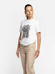 Футболка жіноча біла з тонкого джерсі Arber T-SHIRT WF-19 L білий (W13.10.00.610) - изображение 3