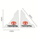 Защитная пленка на углы дверей автомобиля Toyota 4 шт (70834) - изображение 2