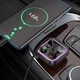 Автомобильное зарядное устройство 38W с FM трансмиттером и Bluetooth 5.4 HOCO E85 черное - изображение 6