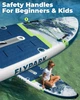 Надувная SUP доска для плавания FLYPARK 335 см Ice Fog Gray (SUP5021609) - изображение 2