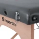 Масажний стіл inSPORTline Orashi 2-Section Wooden, чорний - изображение 3