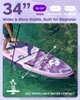 Надувная SUP доска для плавания FLYSKI 335 см Forge Purple (SUP5021694) - изображение 2
