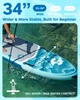 Надувная SUP доска для плавания FLYSKI 335 см Forge Blue (SUP5021693) - изображение 2