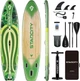 Надувная SUP доска для плавания STARCITY 350 см Зеленая (SUP5021562) - изображение 1