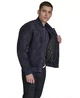 Чоловіча куртка-бомбер Tommy Hilfiger Varsity - Premium Еко-Замша (Water Resistant / Не боїться води L Темно-синя - зображення 3