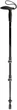 Kij trekkingowy LEKI Legend Series 90-120 cm 1 szt Czarna (4028173294701) - obraz 1