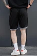 Чоловічі Легкі Трикотажні Шорти Without Coolmax TwoStripe 4XL Black - изображение 5