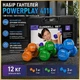 Набор гантелей 12 кг для фитнеса и тренировок в кейсе Fitness Dumbells детские гантели гантели для дома - изображение 10