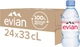 Упаковка минеральной негазированной воды Evian 0.33 л х 24 бутылки (3068320063010) - изображение 1