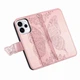 Чохол-книжка з малюнком UniCase Butterfly Pattern для OPPO Reno 15 F/FS - Rose Gold - зображення 4