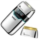 Электробритва V-350 5 Вт 7500 об/мин USB серебристая с двумя насадками для бритья бороды и головы - изображение 12
