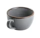 Чашка чайна Porland Dark Grey 207 мл порцелянова для чаю та гарячих напоїв 322125/DG-6 - зображення 2