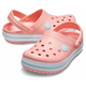 Детские сабо Crocs Crocband Kids Clog 29-30 р 17.5-18.3 см Персиковые 204537-C12 Melon/Ice Blue - изображение 3