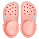 Детские сабо Crocs Crocband Kids Clog 29-30 р 17.5-18.3 см Персиковые 204537-C12 Melon/Ice Blue - изображение 4