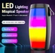 Колонка Bluetooth ZQS1202 портативная с LED подсветкой черная - изображение 7