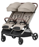 Коляска прогулочная для двойни CARRELLO Link CRL-6533 Island Beige Бежевая - изображение 1