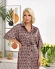 Жіноча шовкова сукня-сорочка міді Uaclothes 42 Пудровий (like38116-185481349) - изображение 3