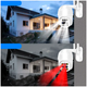 Камера видеонаблюдения уличная HD1080P 2 МП с WiFi поворотная ИК подсветка 30 м TZ Outdoor Camera CF26 - изображение 5