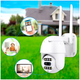 Камера видеонаблюдения уличная HD1080P 2 МП с WiFi поворотная ИК подсветка 30 м TZ Outdoor Camera CF26 - изображение 6