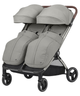 Коляска прогулянкова для двійнят CARRELLO Link CRL-6533 Cliff Grey Сіра - зображення 2