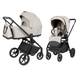 Коляска універсальна 2в1 CARRELLO Ultra F CRL-6556 Milk Grey Молочно-сіра - зображення 3