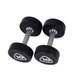 Гантельный ряд 1-10 кг Generation Fitness FF55UR с полиуретановым покрытием (10 пар) - изображение 4