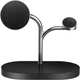 Бездротовий зарядний пристрій Samsung 3-in-1 Wireless Charger 15W (with TA) (Phone + Galaxy Watch + Galaxy Buds) (GP-PWU024WIABW) Black - изображение 1