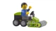 Конструктор Lego Фигурка Farmer with Lawn Mower Paper Bag City 952303 cty1574 - изображение 3