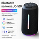Портативна Bluetooth колонка JC-500 10 Вт з RGB LED підсвічуванням, акумуляторна бездротова міні-колонка - изображение 4