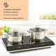 Плита индукционная KLARSTEIN VariCook Slim 3500 Вт Черный (10030684) - изображение 4