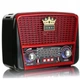 Радіоприймач акумуляторний з Bluetooth, MP3 та ліхтариком, Golon RX-BT455S AM / Портативне радіо - зображення 3