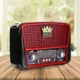 Радіоприймач акумуляторний з Bluetooth, MP3 та ліхтариком, Golon RX-BT455S AM / Портативне радіо - зображення 2
