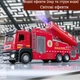 Іграшкова дитяча Пожежна машина стріляє водою з гармати Червона - изображение 5