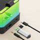 Bluetooth колонка портативная K18 10345 с 2 микрофонами, розовая - изображение 3