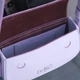 Женская сумка Sansa mini из натуральной кожи цвет Лиловый - изображение 5