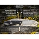 Ніж складаний туристичний SRM (9.2 см) 14C28N / G10 чорний - изображение 11