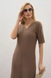 Сукня 2854 ТМ Triko Bakh 50-52 капучино ( 2854_cappuccino_1) - зображення 3